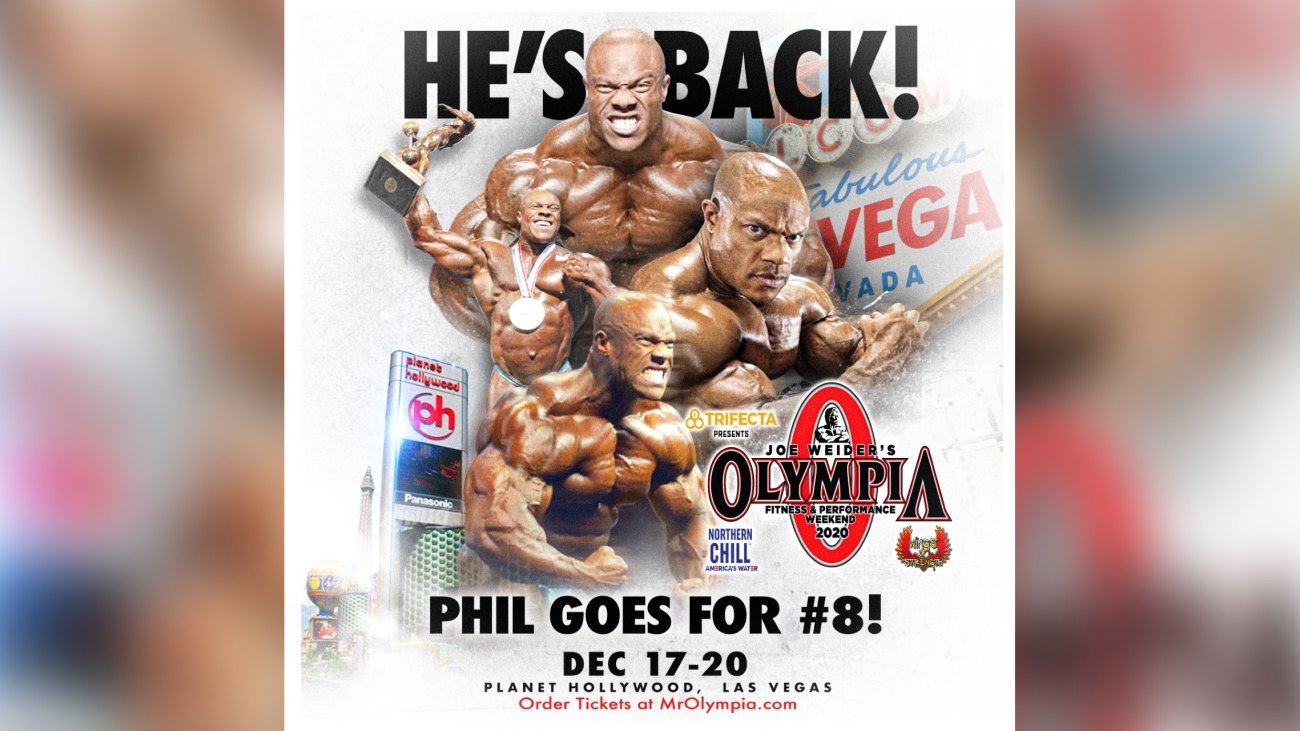 Phil Heath 2020 Olympia