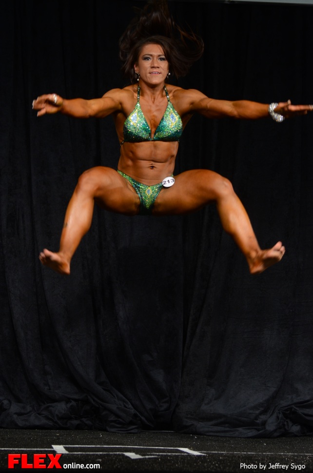 Dawn Meininger Wahlgren -  Women's Physique A Open - 2013 North American Chapionships