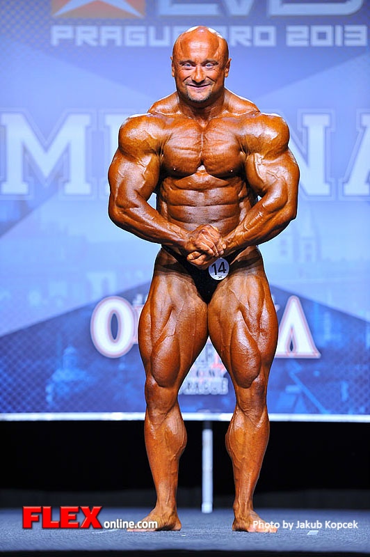 Robert Piotrkovicz - Men's Bodybuilding - 2013 EVL's Prague