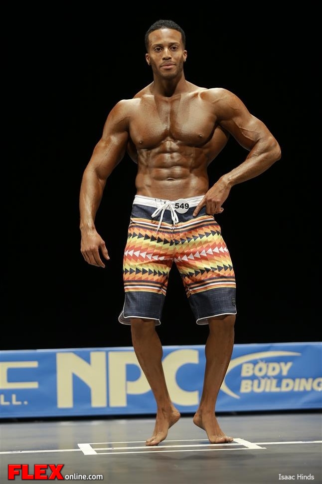 Yahshua Manley - Men's Physique A - 2013 NPC Nationals