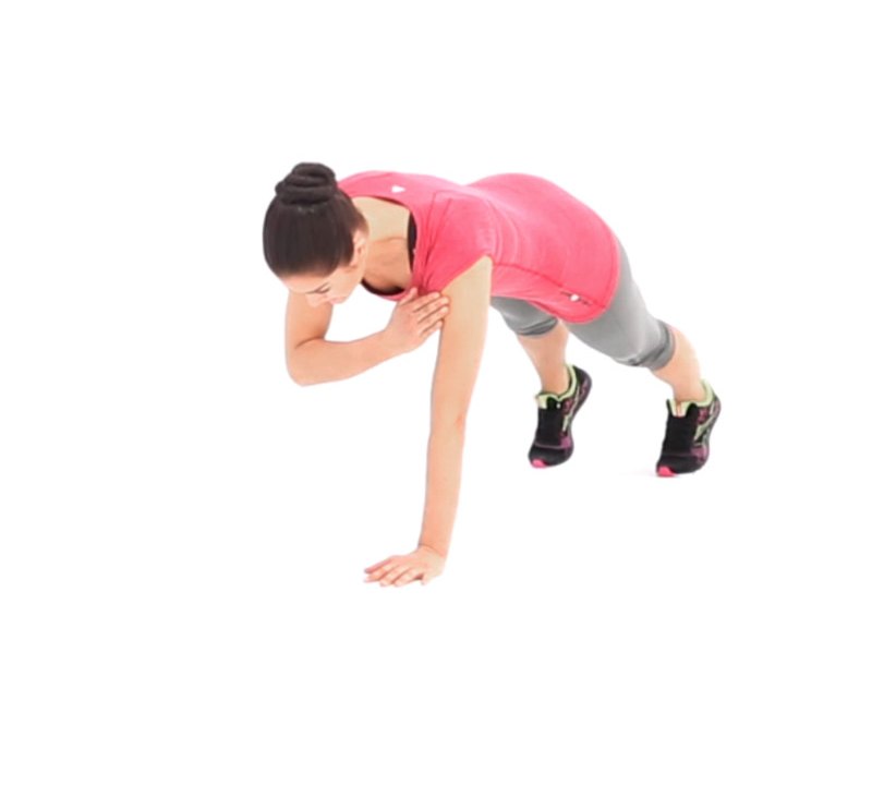 Straight-Arm Plank with Shoulder Touch