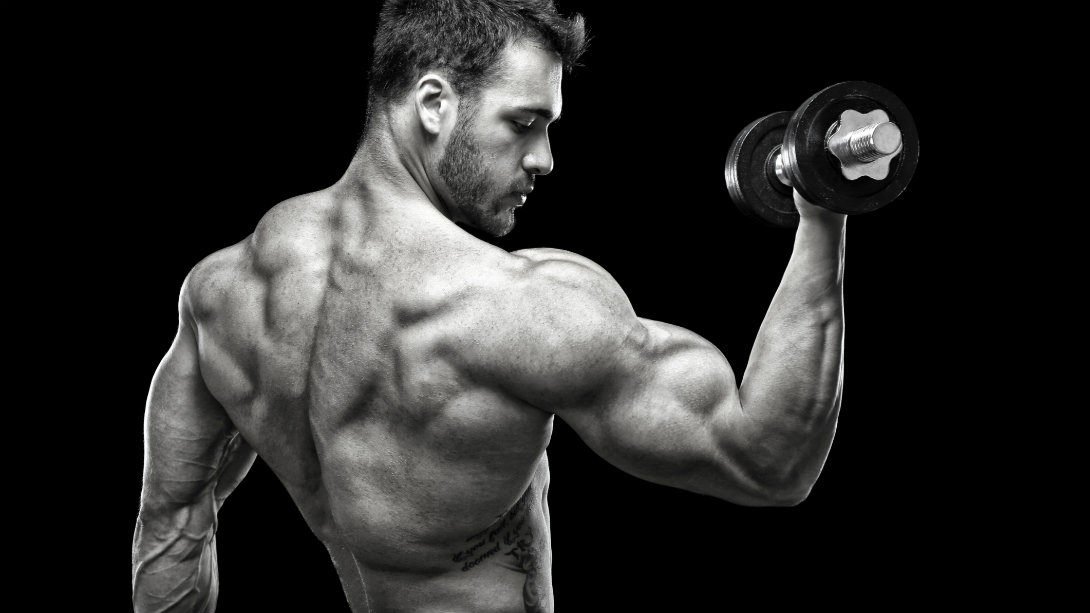 1-arm dumbbell curl
