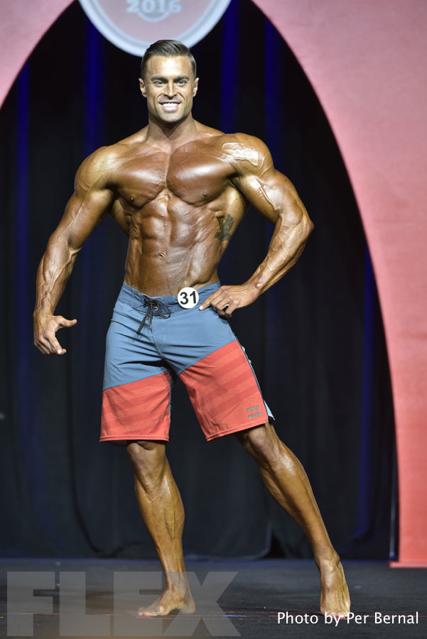 Jason Poston - Men's Physique - 2016 Olympia