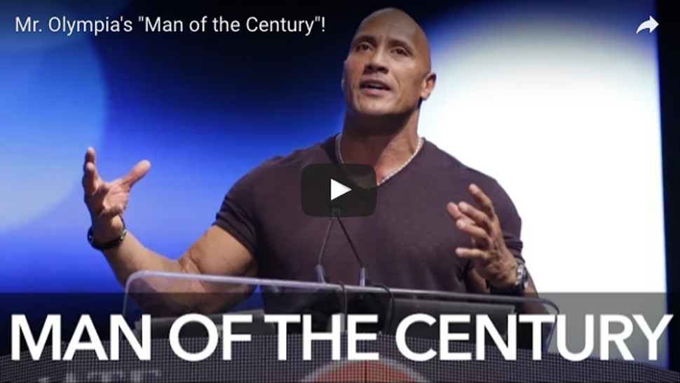 The Rock's Inspirational Speech at the 2016 Olympia