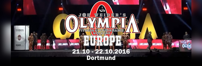 2016 Joe Weider's Olympia Europe