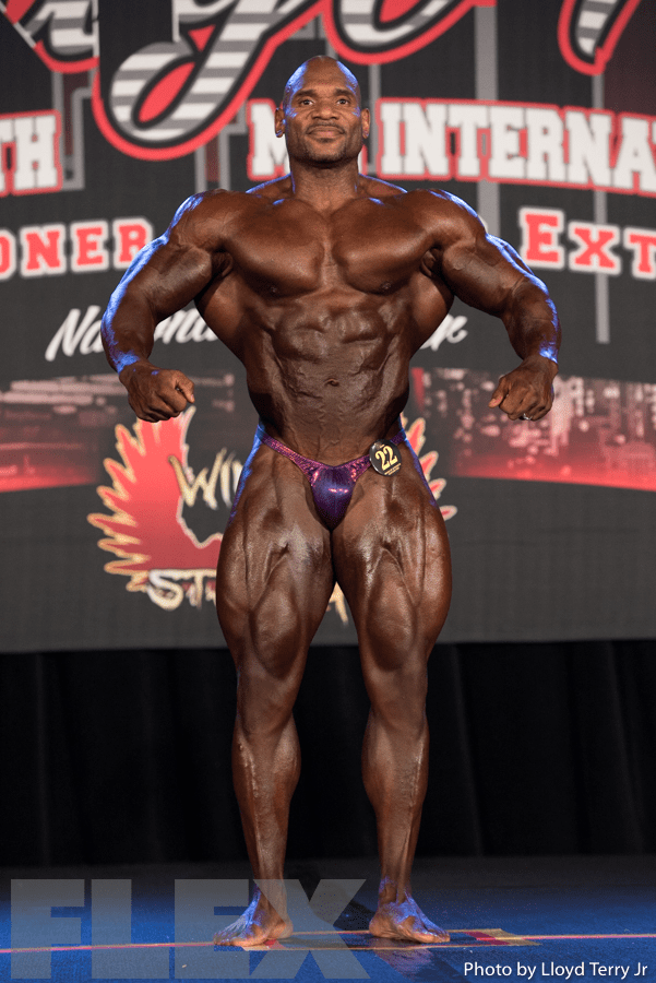 Fred Smalls - Open Bodybuilding - 2017 Chicago Pro