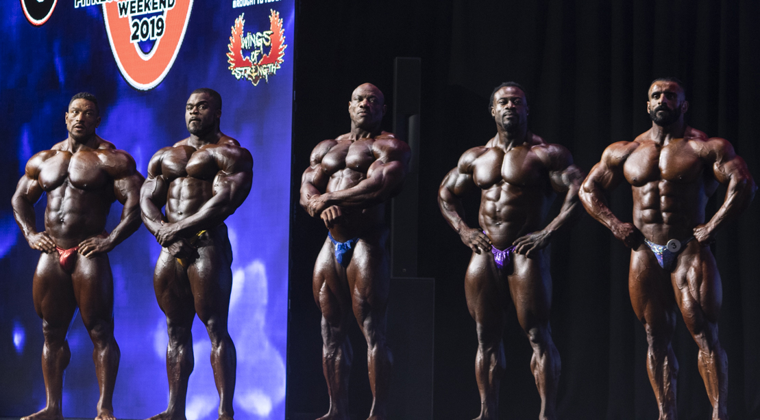 Behind The Scene of the final five Mr. Olympia contestants