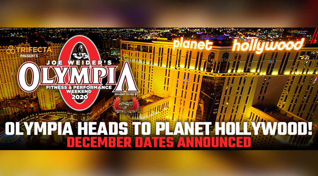 Mr. Olympia 2020 at Planet Hollywood in Las Vegas