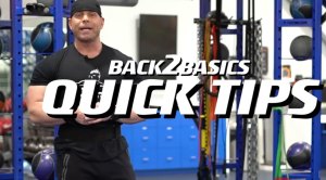 David Baye Back 2 Basics Quick Tip