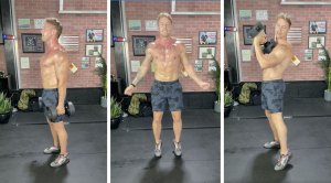 Erik Bartell’s Exercising with his Lower Body HIIT Workout