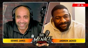 Andrew Jacked on the menace podcast