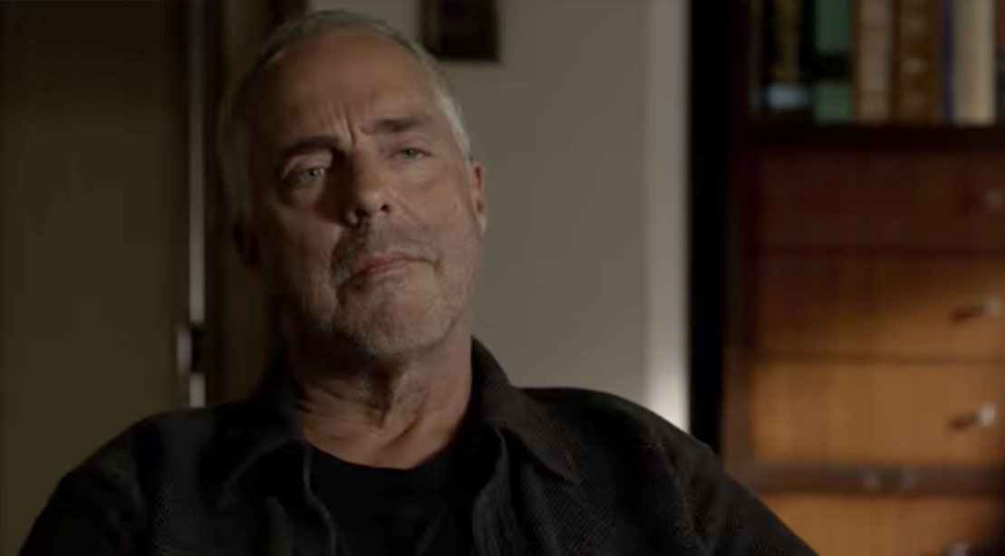 Actor Titus Welliver in character in Bosch-Legacy