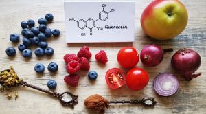 Chemical structure of Quercetin