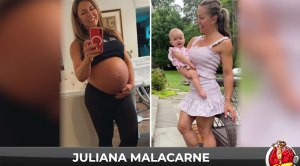 Juliana Malacarne pregnant