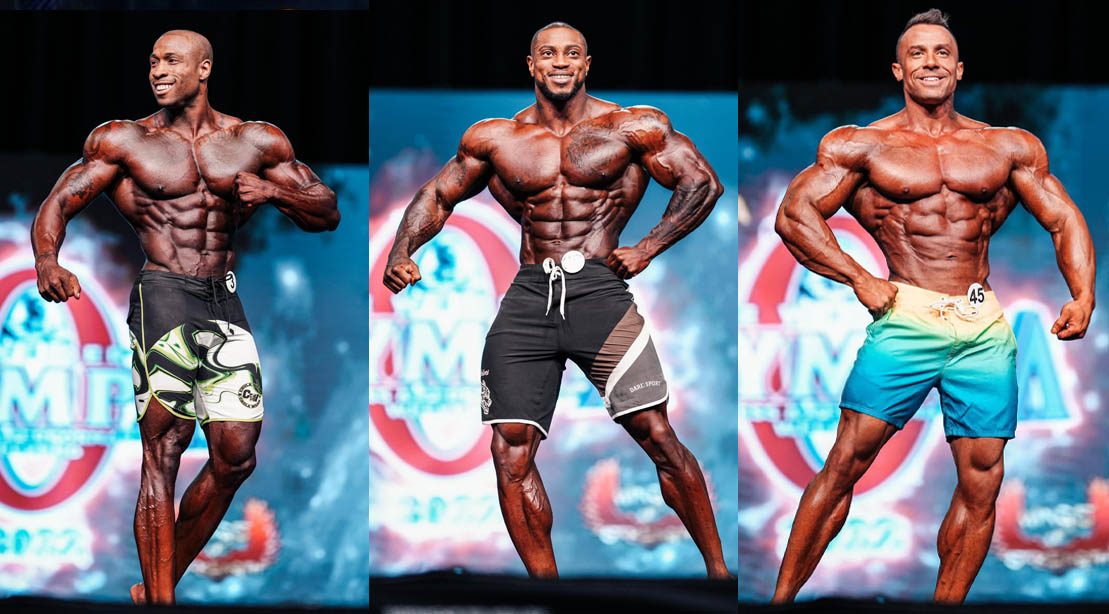 Top 3 2022 Men’s Physique Olympia