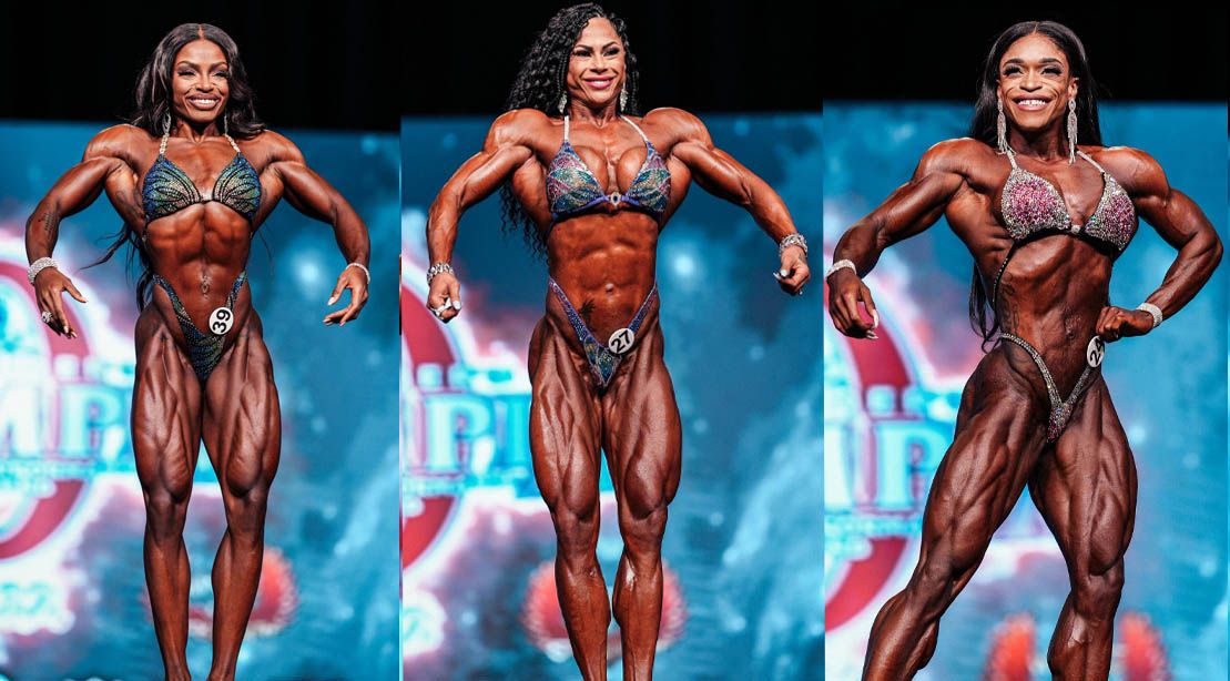 Top 3 Winners of the 2022 Figure Olympia