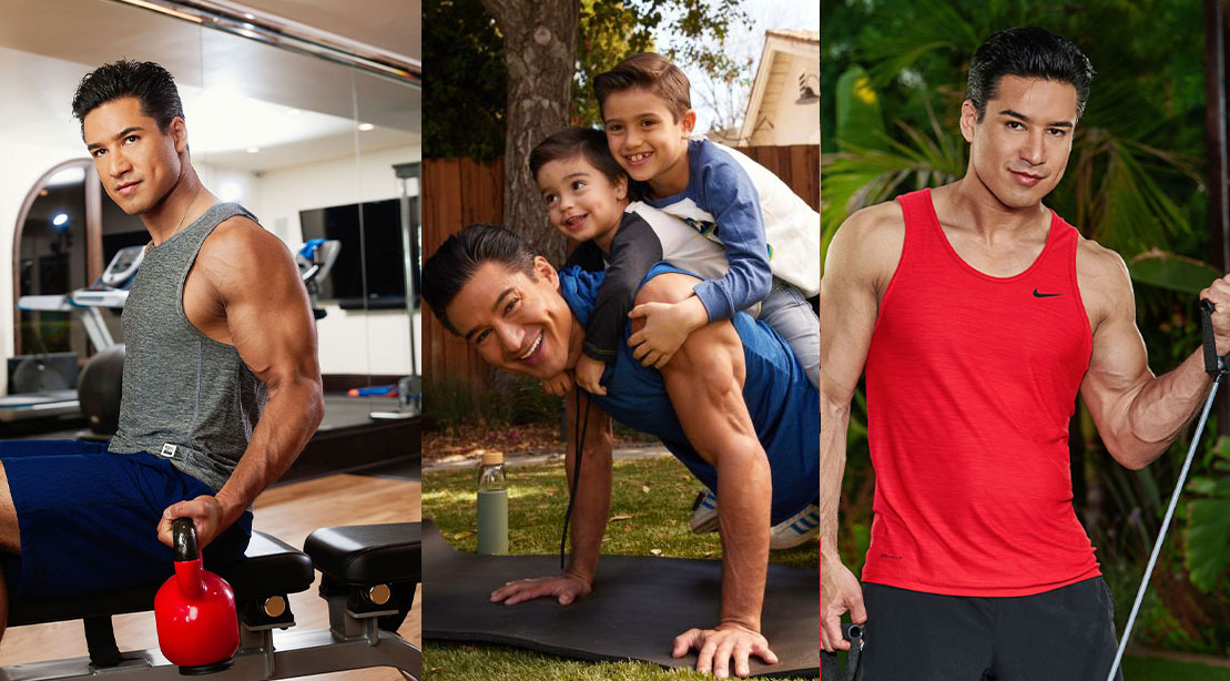 Mario Lopez working out and looking good for his 50th birthday copy